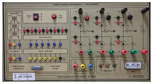 Three phase Half and Fully Controlled Rectifier